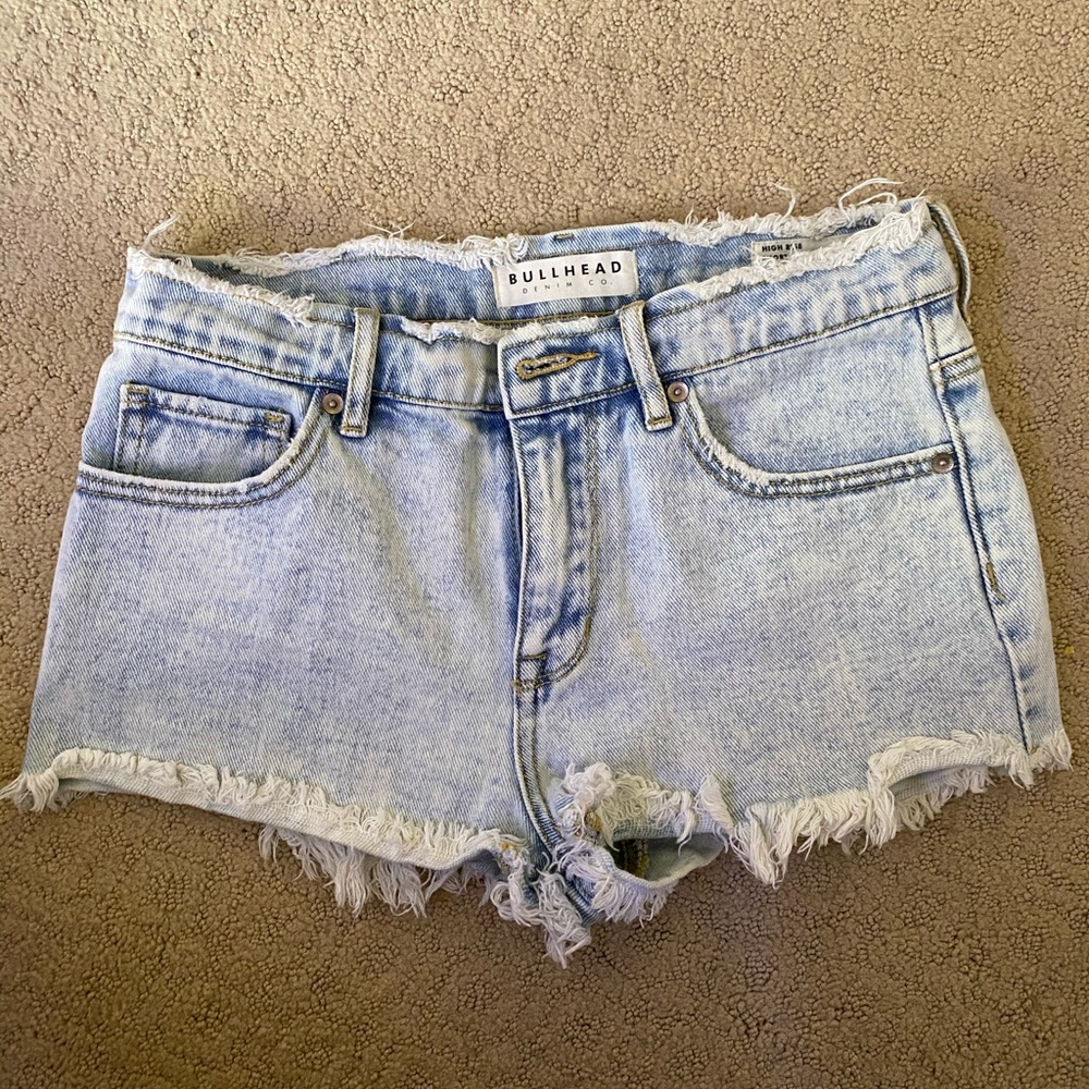 bullhead denim shorts